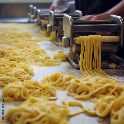 Crafting Artisanal Delights  Handmade Fresh Pasta  Generated Ai