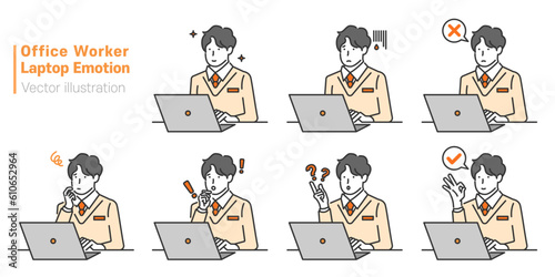 Solving test problems by listening to online lectures of middle school and high school students using computers. Person icon source