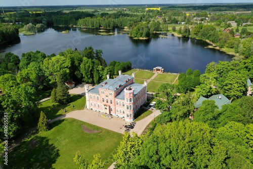 Birinu Castle. Located in Birini, Latvia