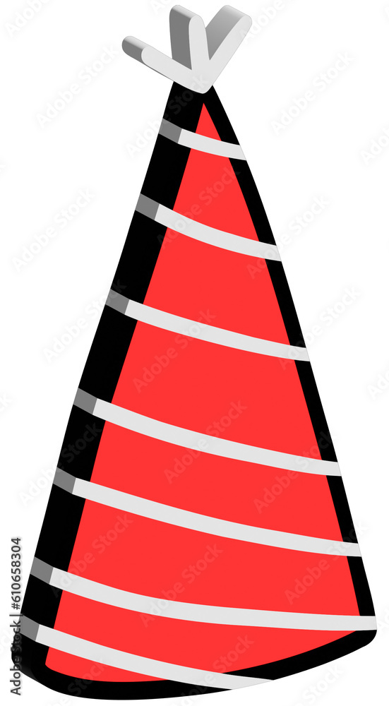 3D American National Day party hat 3D American National Day party hat