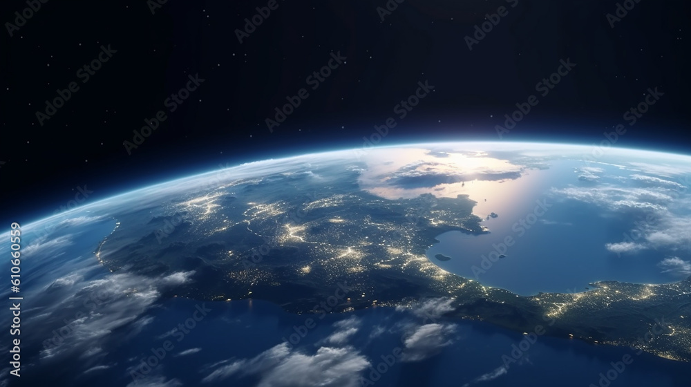 ilustração do planeta terra