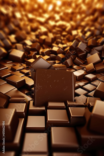 The ocean of chocolate.
