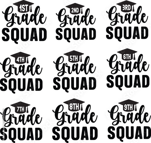 Back to School Kids Boys and Girls T Shirt Design Bundle