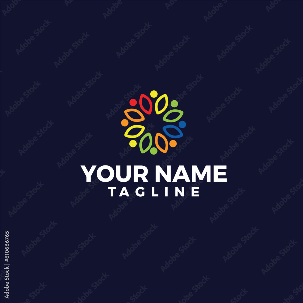 Modern simple and clean logo design for a organization, group, corporation, and helping others Modern simple and clean logo design for a organization, group, corporation, and helping others