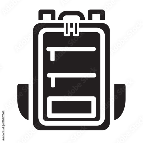 school glyph icon
