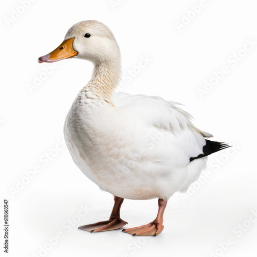 goose duck isolated on white background