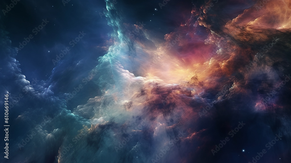 universo espaço estrelas poeira cósmica 