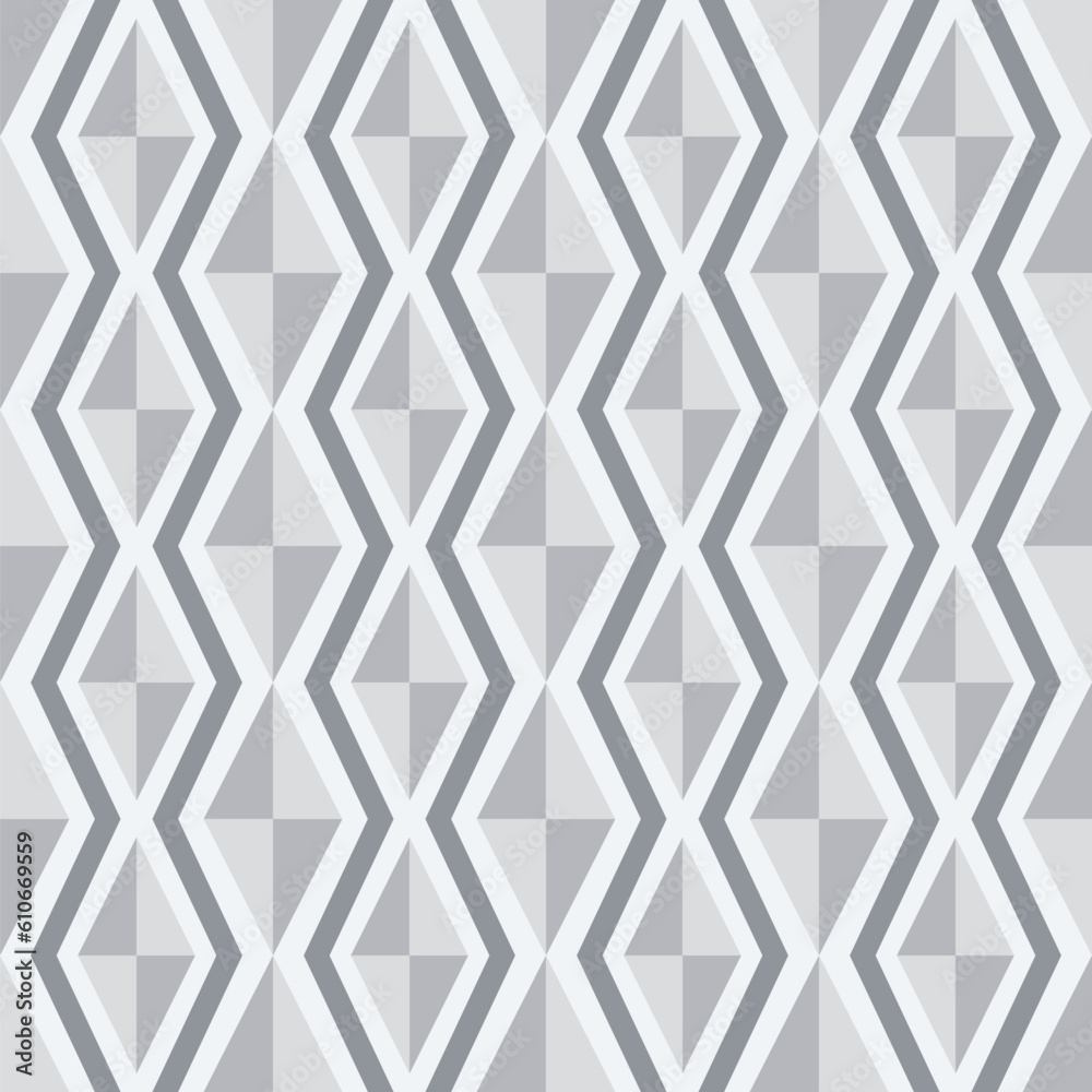 Geometric abstract diamond tribal seamless pattern Geometric abstract diamond tribal seamless pattern