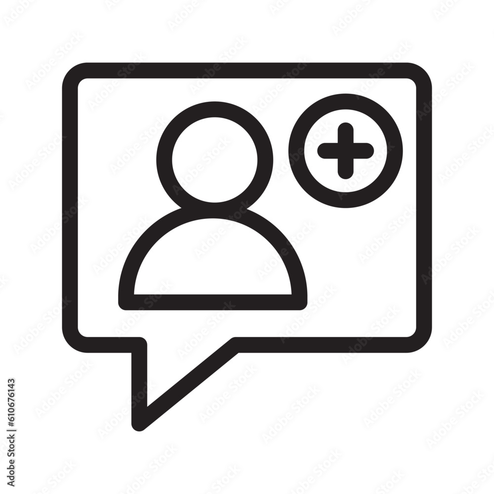 follower line icon illustration vector graphic follower line icon illustration vector graphic