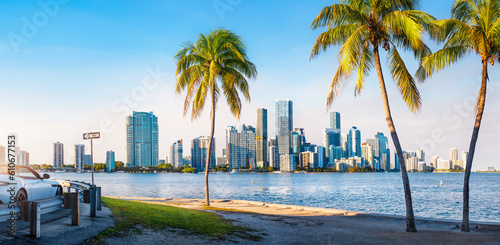 the skyline of miami, florida © frank peters