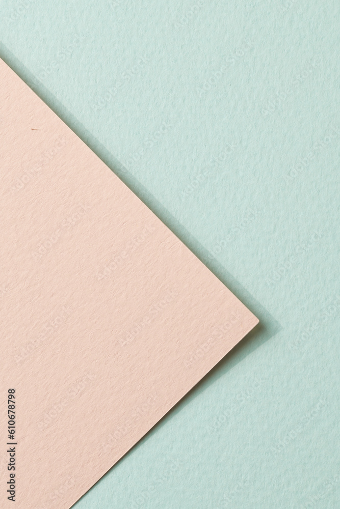 Rough kraft paper background, paper texture mint beige colors. Mockup with copy space for text Rough kraft paper background, paper texture mint beige colors. Mockup with copy space for text