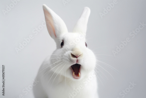 coelho com expressão de surpresa  © Alexandre