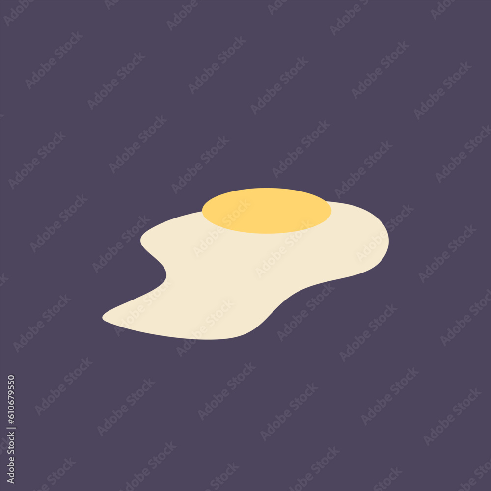 fried egg on a plate fried egg on a plate