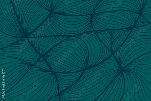 Abstract green background vector. Line pattern  Vector illustration.