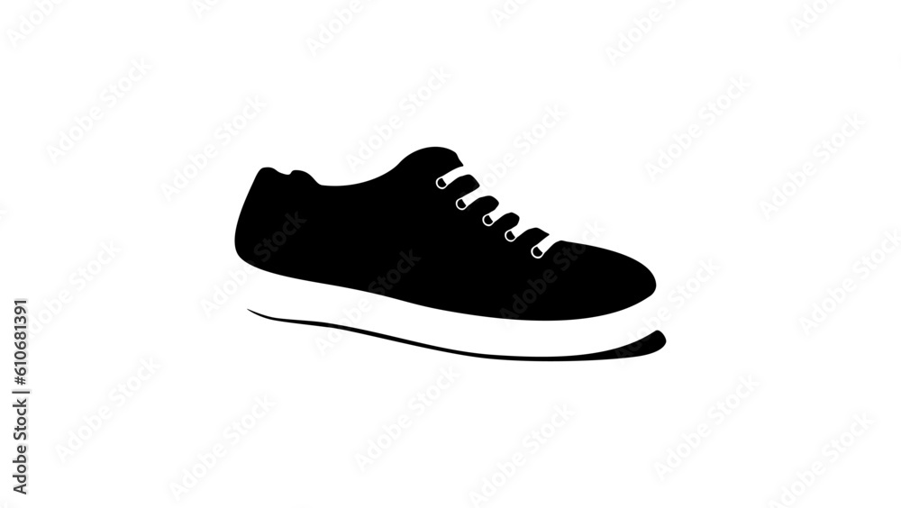 Skate shoes silhouette
