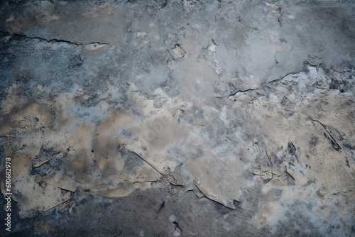 concrete surface from top view. Generative Ai 