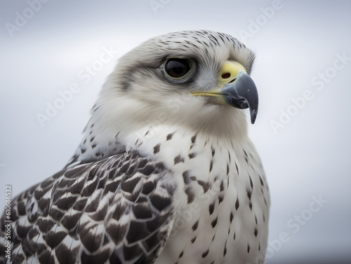 close up of a hawk