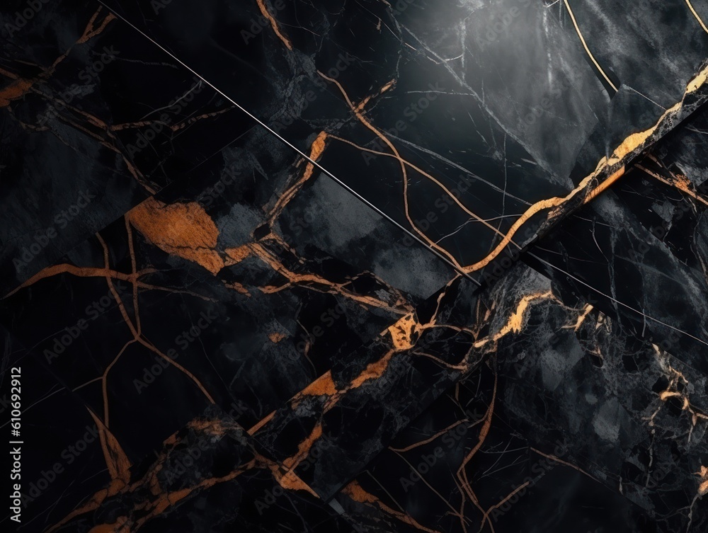Marble stone texture background with elements of semi-precious stones and gold created with Generative AI technology. Marble stone texture background with elements of semi-precious stones and gold created with Generative AI technology.