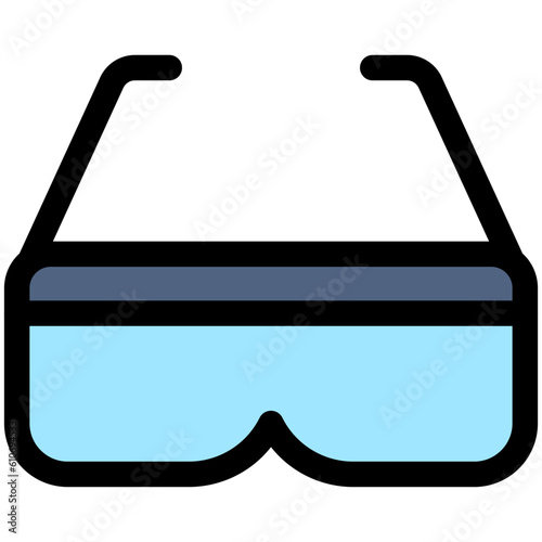 Glasses icon, Marathon related vector