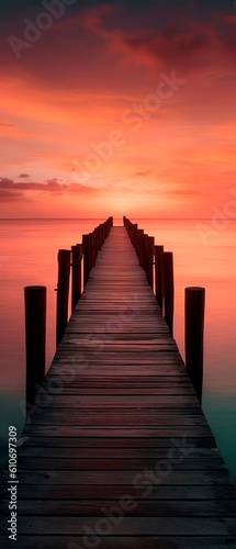 Sunset - Smartphone Hintergrund Format 9 21