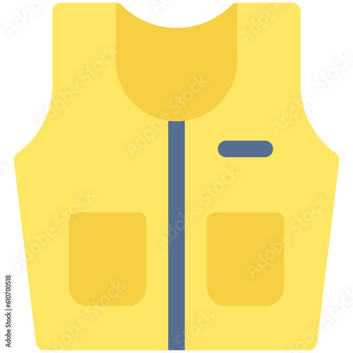 Jacket icon, Marathon related vector