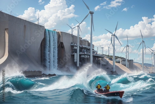 Renewable energy: Solar Power, Wind Power, Hydro Power, Geothermal Energy, Bioenergy, Tidal Energy, Wave Energy, Electri