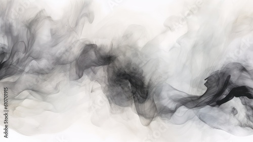 smoke on white background HD 8K wallpaper Stock Photography Photo Image