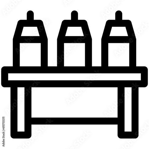 Sports drink icon, Marathon related vector
