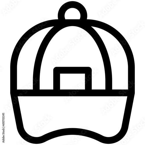 Cap icon, Marathon related vector
