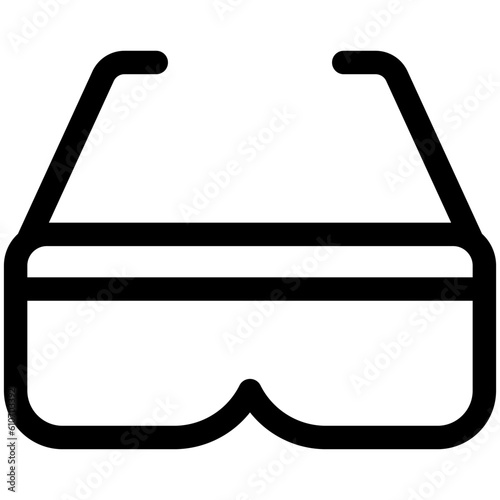 Glasses icon, Marathon related vector