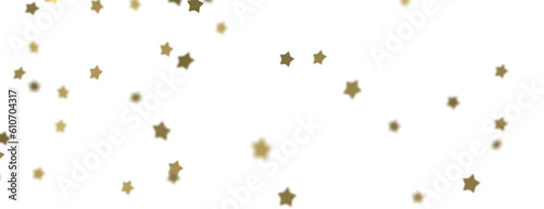 Shimmering Starry Christmas  Spectacular 3D Illustration Showcasing Falling Holiday Stars