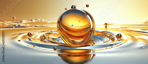 Drop of golden oil, generative ai