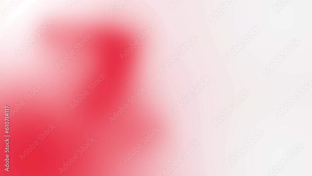 Red gradient animated white background loop animation