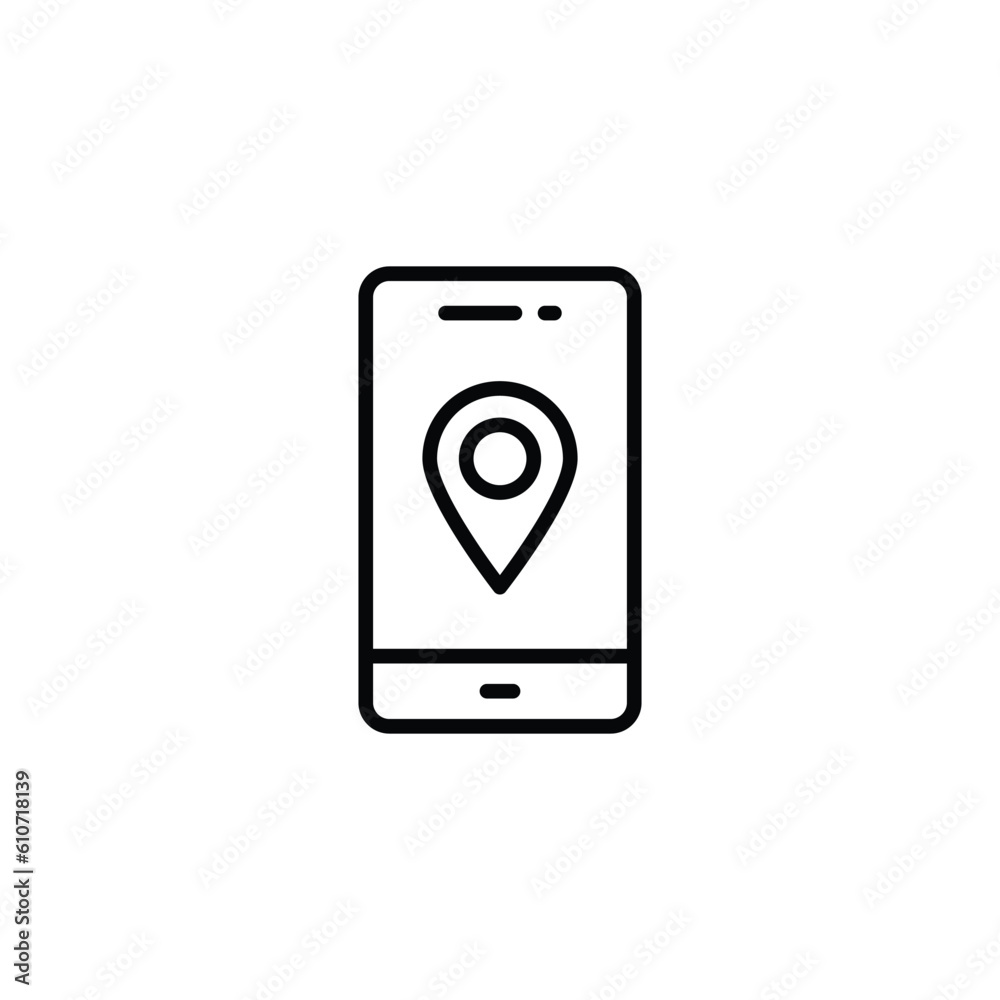 Gps icon design with white background stock illustration Gps icon design with white background stock illustration