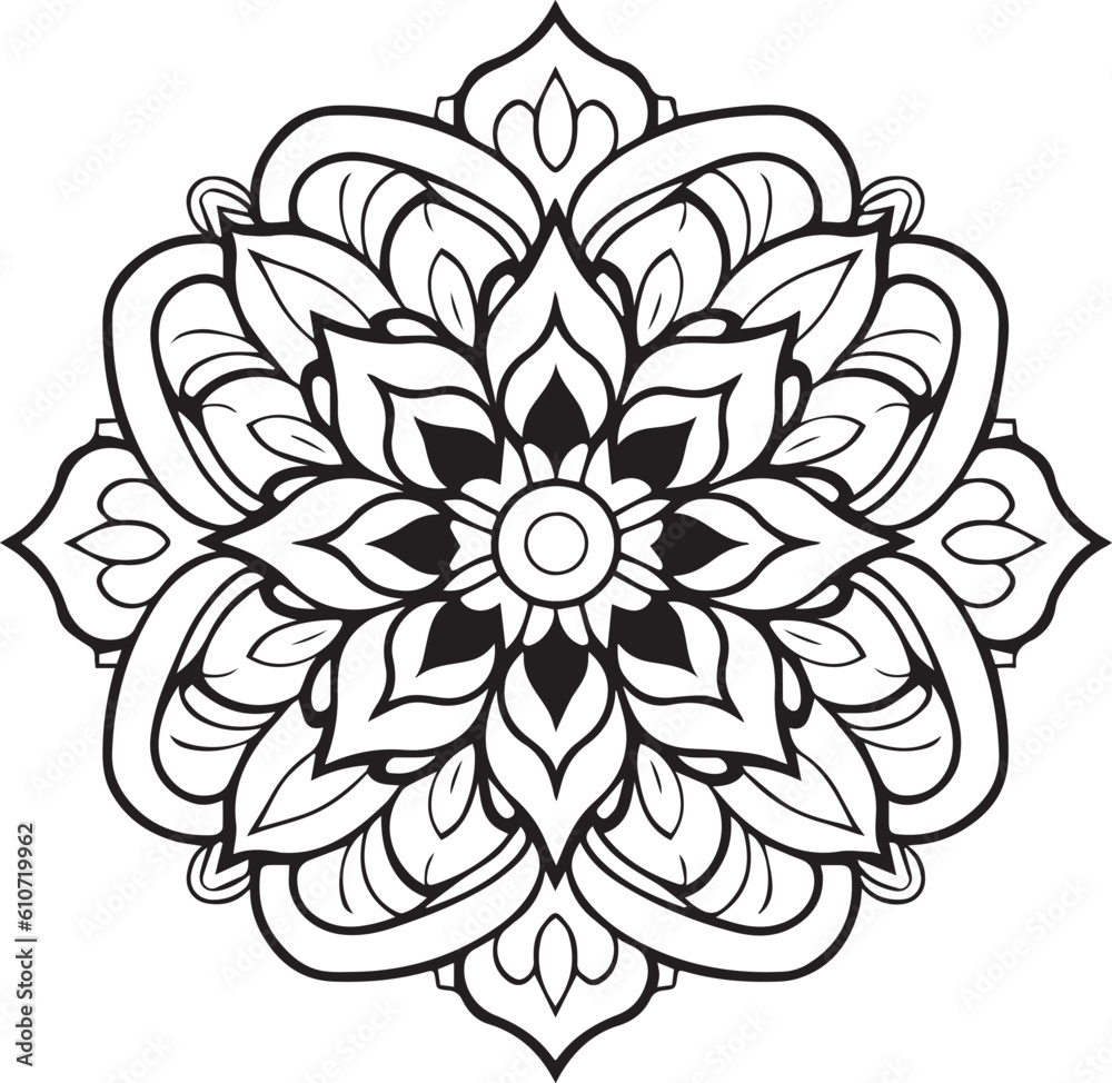 Vector mandala design, illustration mandala Vector mandala design, illustration mandala