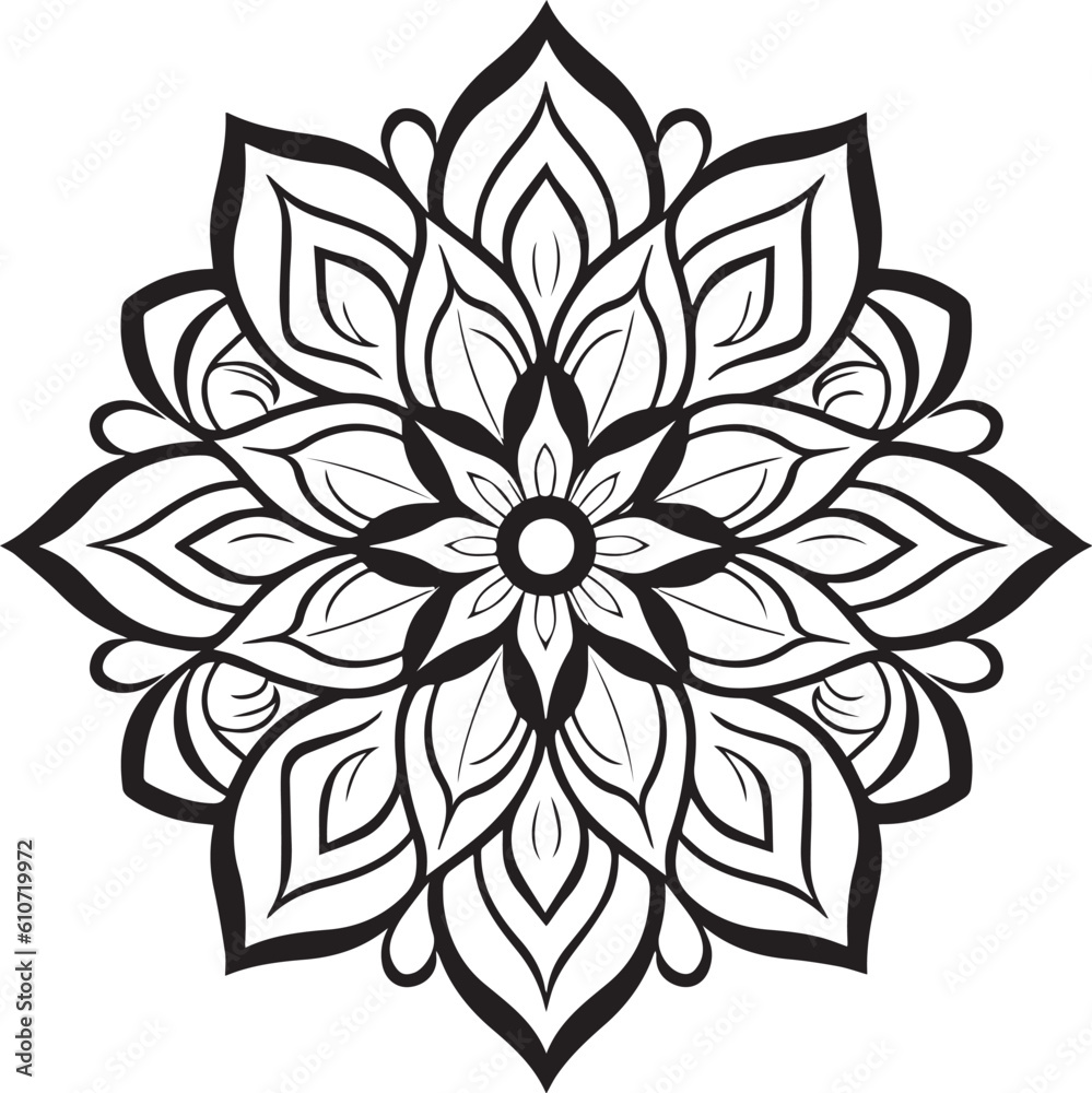 Vector mandala design, illustration mandala Vector mandala design, illustration mandala