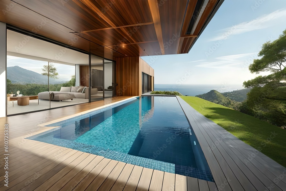 luxury swimming pool