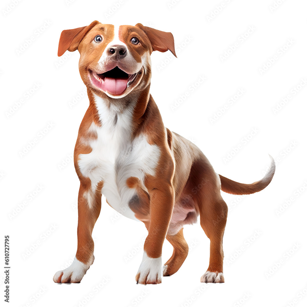 beagle dog On a transparent background PNG