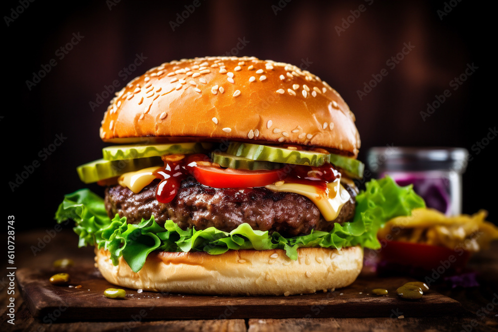 snack beef sandwich fast burger meat fast hamburger food food fat. Generative AI. snack beef sandwich fast burger meat fast hamburger food food fat. Generative AI.