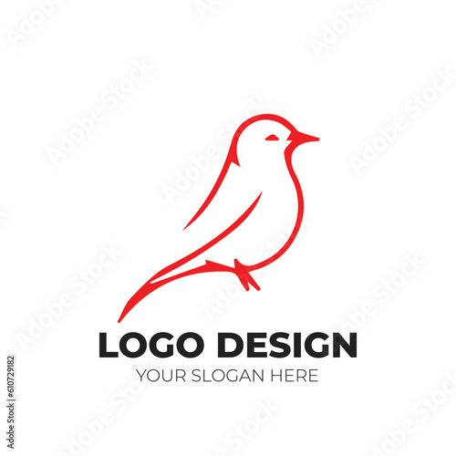 Creative Minimalist nbusiness logo design photo