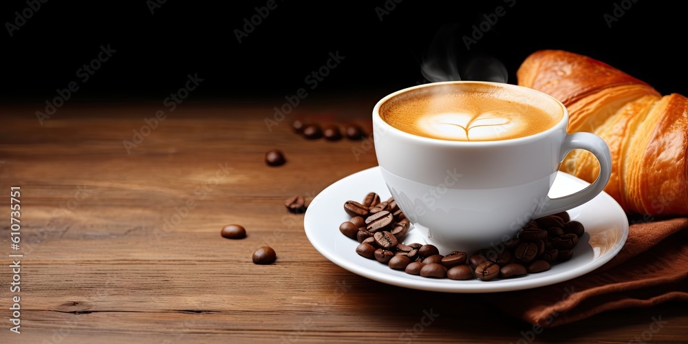Morning Delight. Close Up of Brown Espresso with Brown Coffee Drink on a Wooden Table
Morning Delight. Close Up of Brown Espresso with Brown Coffee Drink on a Wooden Table