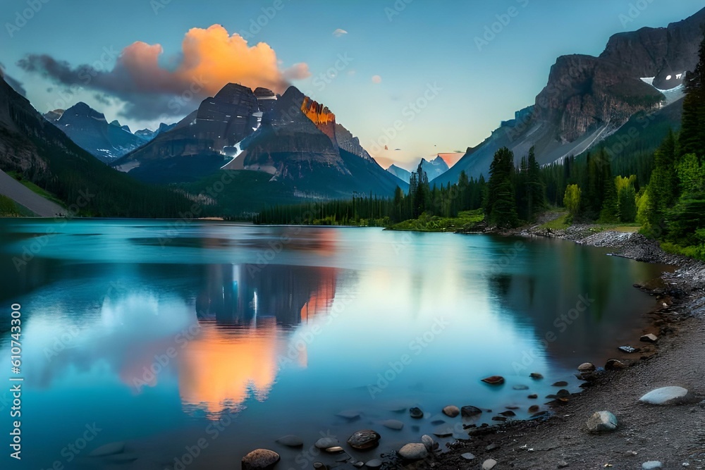 sunrise over the lake The Art of Earth: Unforgettable Landscapes that Inspire