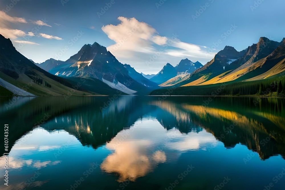 lake reflection Serenity Unveiled: Tranquil Landscapes that Take Your Breath Away