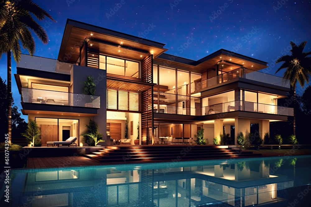 Obraz premium Luxury House