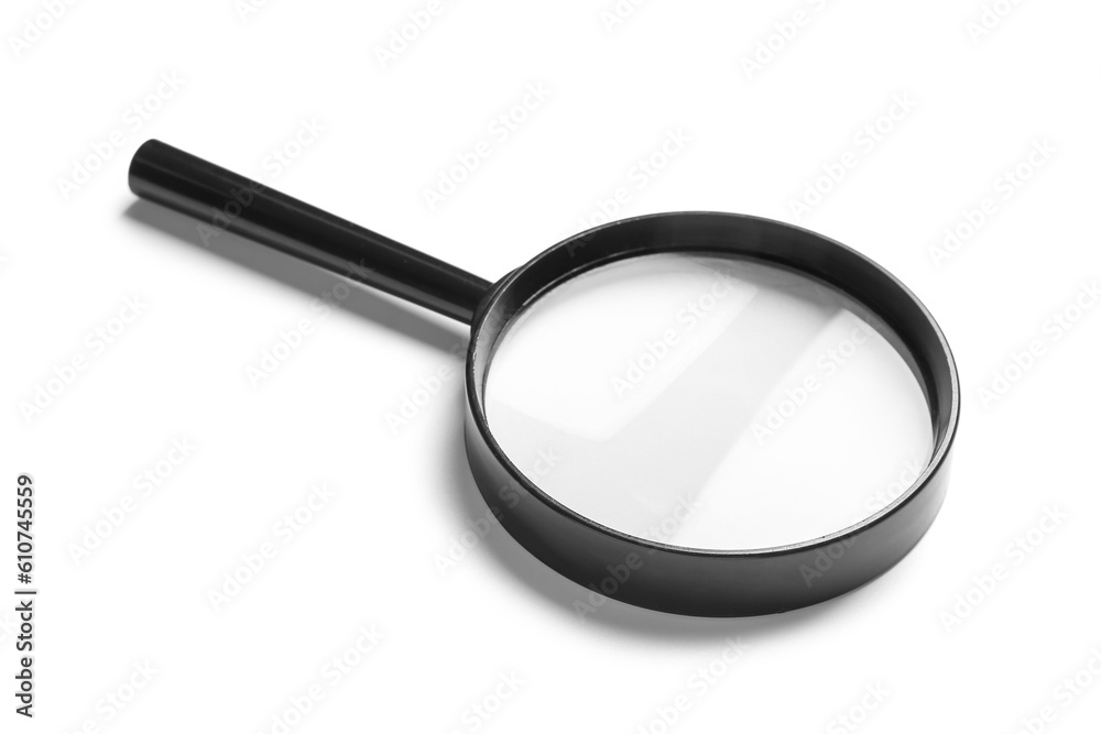 Magnifier isolated on white background Magnifier isolated on white background