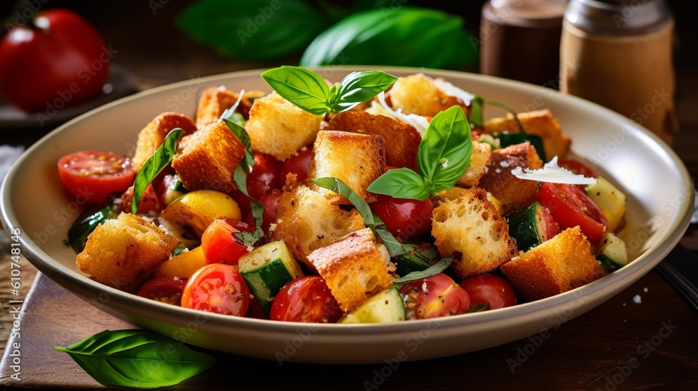 Tuscan Delight: Panzanella Salad Perfection Tuscan Delight: Panzanella Salad Perfection