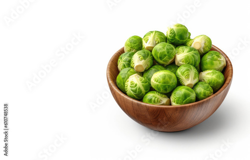 Brussels Sprouts Isolated o...