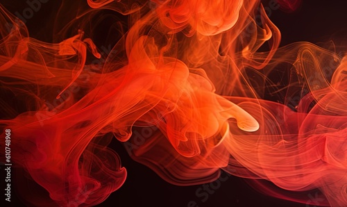  a red and orange smoke texture on a black background with a black back ground and a black back ground with a red and orange smoke texture. generative ai