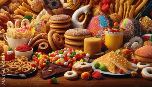 super bulk junk food, Generative AI