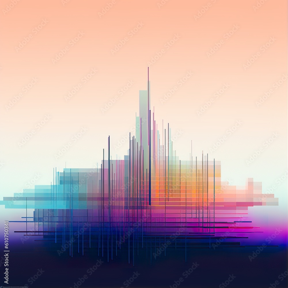 abstract city background, , this design was generated by an artificial intelligence